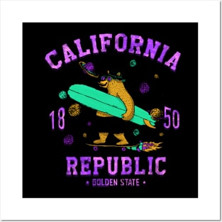 California republic Posters and Art